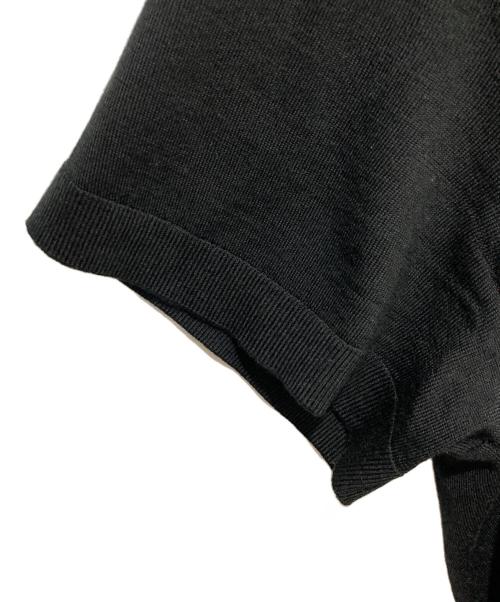 theory（セオリー）theory (セオリー) Regal Wool Boxy Tee ブラック サイズ:Ｓの古着・服飾アイテム