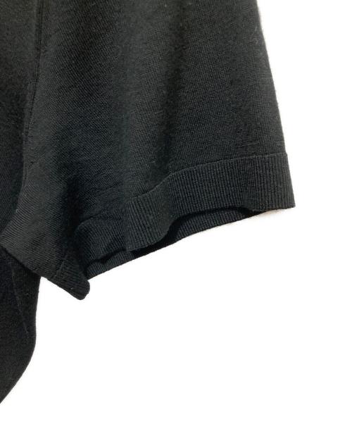 theory（セオリー）theory (セオリー) Regal Wool Boxy Tee ブラック サイズ:Ｓの古着・服飾アイテム