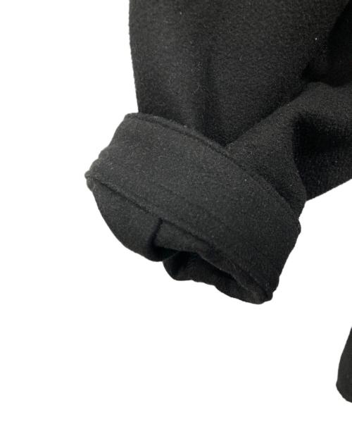 POLIQUANT（ポリクアント）POLIQUANT (ポリクアント) ウールシャツ ブラック サイズ:下記参照の古着・服飾アイテム