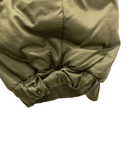 AURA（オーラ）AURA (オーラ) ダウンジャケット オリーブ サイズ:Lの古着・服飾アイテム