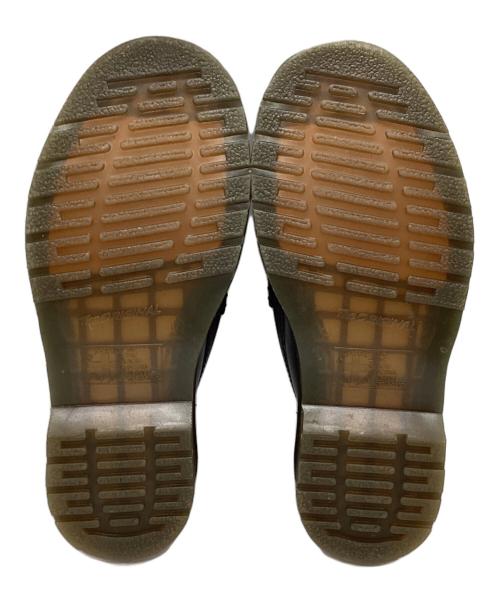 Dr.Martens（ドクターマーチン）Dr.Martens (ドクターマーチン) PENTON FLORAL JACQUARD LOAFERS ブラック サイズ:UK4の古着・服飾アイテム