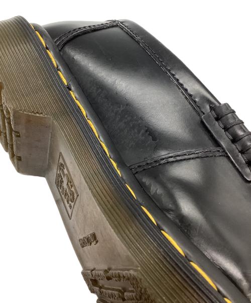 Dr.Martens（ドクターマーチン）Dr.Martens (ドクターマーチン) PENTON FLORAL JACQUARD LOAFERS ブラック サイズ:UK4の古着・服飾アイテム