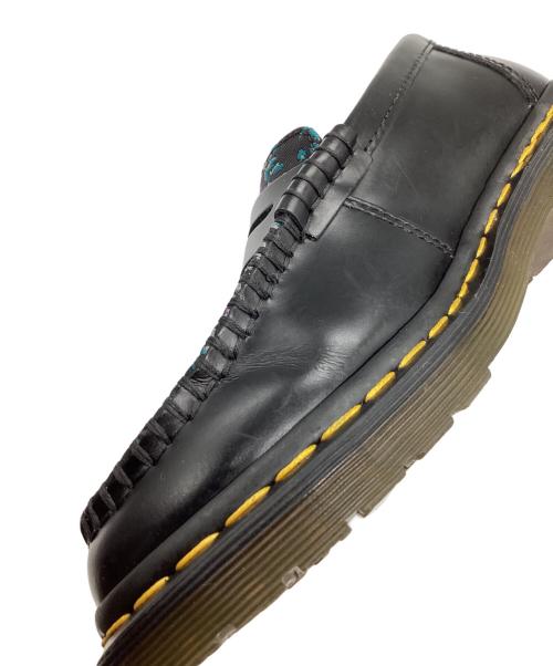Dr.Martens（ドクターマーチン）Dr.Martens (ドクターマーチン) PENTON FLORAL JACQUARD LOAFERS ブラック サイズ:UK4の古着・服飾アイテム