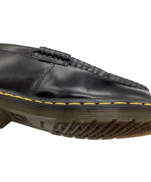 Dr.Martens（ドクターマーチン）Dr.Martens (ドクターマーチン) PENTON FLORAL JACQUARD LOAFERS ブラック サイズ:UK4の古着・服飾アイテム