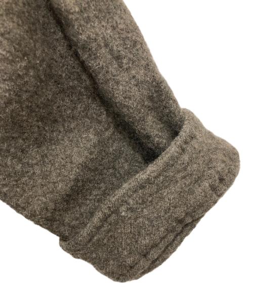 UNDERCOVER（アンダーカバー）UNDERCOVER (アンダーカバー) 縮絨加工 ウールブルゾン グレー サイズ:3の古着・服飾アイテム