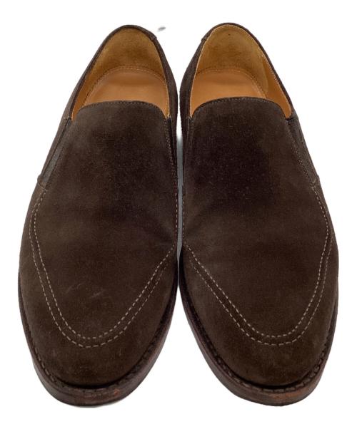 Jalan Sriwijaya（ジャランスリウァヤ）Jalan Sriwijaya (ジャランスリウァヤ) ヴァンプローファー ブラウン サイズ:9の古着・服飾アイテム