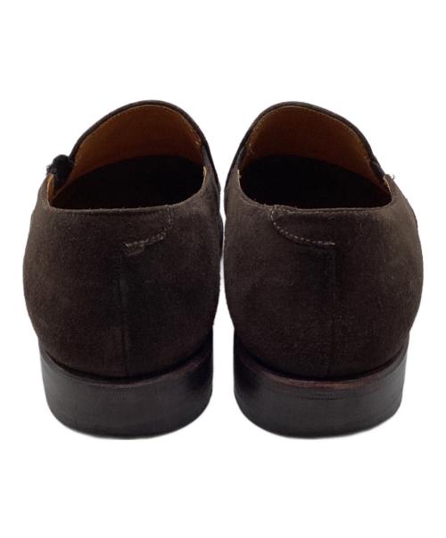 Jalan Sriwijaya（ジャランスリウァヤ）Jalan Sriwijaya (ジャランスリウァヤ) ヴァンプローファー ブラウン サイズ:9の古着・服飾アイテム