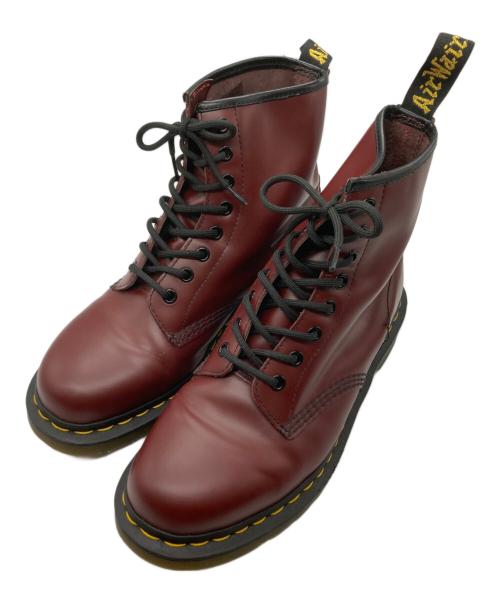 Dr.Martens（ドクターマーチン）Dr.Martens (ドクターマーチン) 8ホールブーツ ボルドー サイズ:UK7の古着・服飾アイテム
