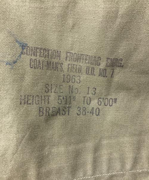 MILITARY（ミリタリー）MILITARY (ミリタリー) フィールドジャケット カーキ サイズ:38-40の古着・服飾アイテム