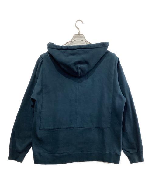 FACETASM（ファセッタズム）FACETASM (ファセッタズム) LAYERED HOODIE グリーン サイズ:4の古着・服飾アイテム