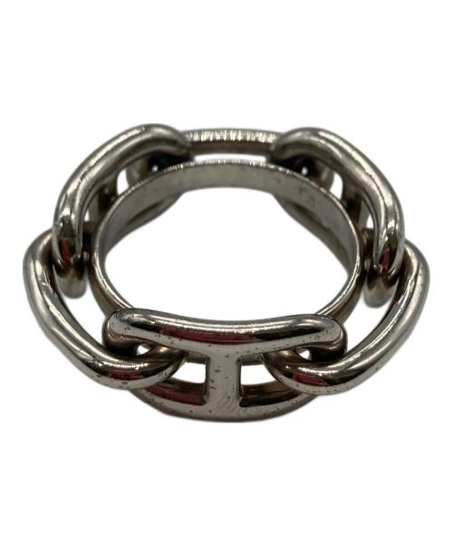 HERMES（エルメス）HERMES (エルメス) シェーヌダンクルスカーフリング シルバー サイズ:20号の古着・服飾アイテム