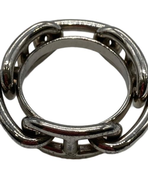 HERMES（エルメス）HERMES (エルメス) シェーヌダンクルスカーフリング シルバー サイズ:20号の古着・服飾アイテム