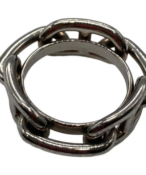 HERMES（エルメス）HERMES (エルメス) シェーヌダンクルスカーフリング シルバー サイズ:20号の古着・服飾アイテム