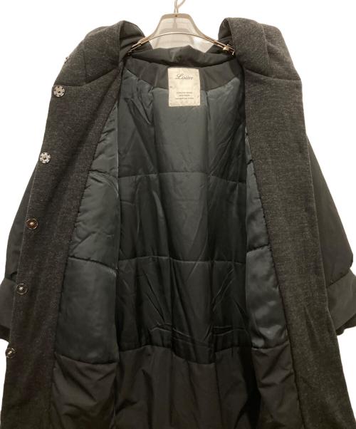 Lisiere L'Appartement（リジェール アパルトモン）Lisiere L'Appartement (リジェール アパルトモン) コクーンコート ブラック サイズ:下記参照の古着・服飾アイテム