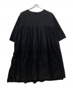 45Rフォーティファイブ・アール）の古着「インドカディのプリーツドレス」｜ブラック