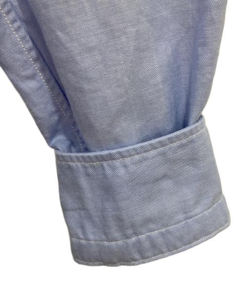 45R（フォーティファイブ・アール）45R (フォーティファイブ・アール) スーピマオックスの908ローファーシャツ ブルー サイズ:下記参照の古着・服飾アイテム