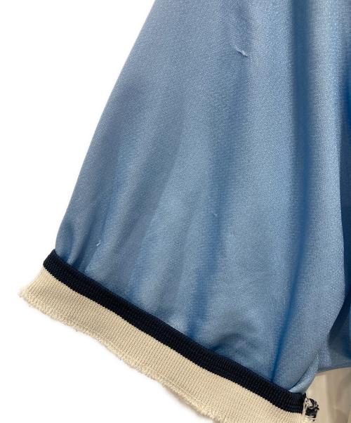 REEBOK（リーボック）REEBOK (リーボック) ゲームシャツ ブルー×ホワイト サイズ:42/44の古着・服飾アイテム