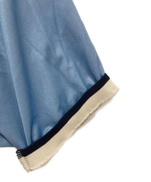 REEBOK（リーボック）REEBOK (リーボック) ゲームシャツ ブルー×ホワイト サイズ:42/44の古着・服飾アイテム