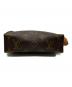 LOUIS VUITTON (ルイ ヴィトン) ポシェットトワレット15 ブラウン：12000円