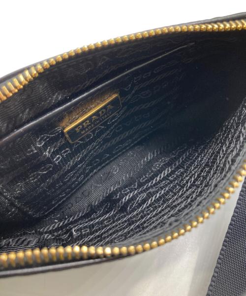 PRADA（プラダ）PRADA (プラダ) 2WAYナイロンショルダーバッグ ブラックの古着・服飾アイテム