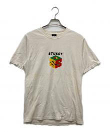 stussy（ステューシー）の古着「プリントTシャツ」｜ベージュ