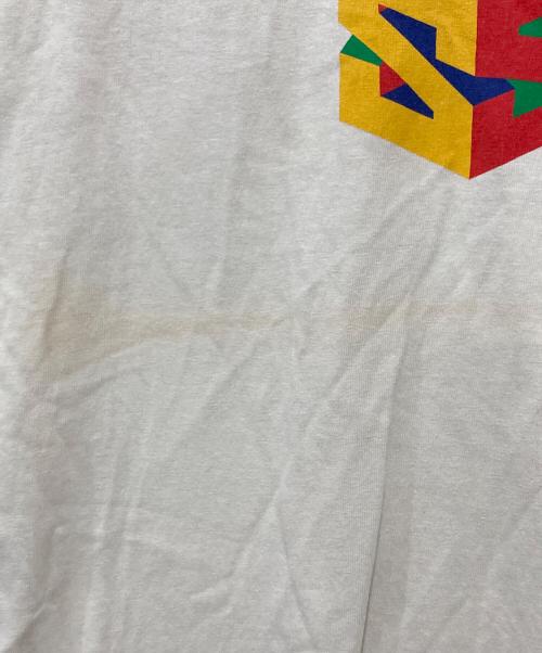 stussy（ステューシー）stussy (ステューシー) プリントTシャツ ベージュ サイズ:Sの古着・服飾アイテム