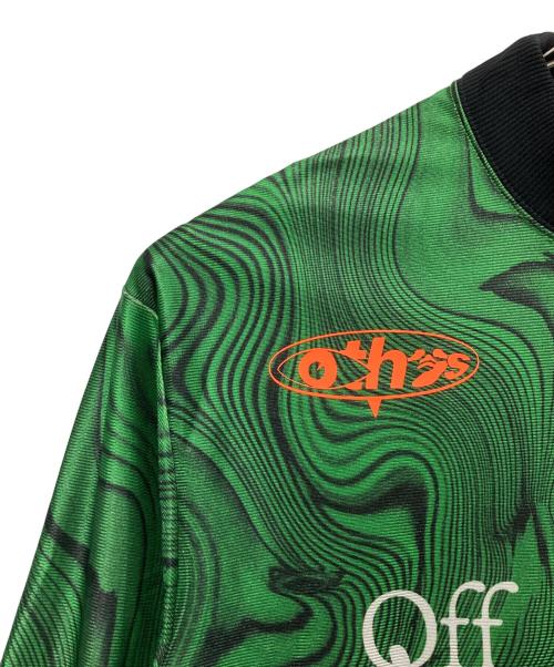 NIKE（ナイキ）NIKE (ナイキ) OFFWHITE (オフホワイト) オールオーバー プリント ユニフォーム/Allover Print Uniform グリーン サイズ:Lの古着・服飾アイテム