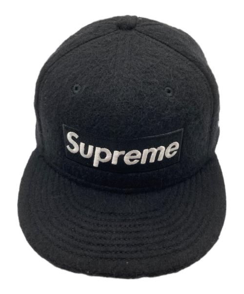 SUPREME（シュプリーム）SUPREME (シュプリーム) New Era (ニューエラ) Brushed Wool Box Logo New Era ブラックの古着・服飾アイテム