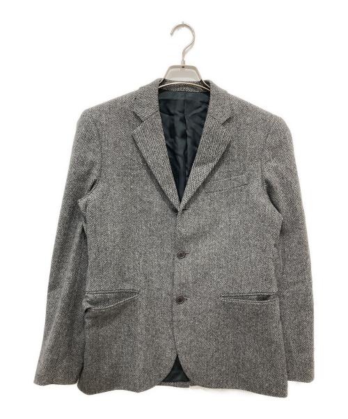 Mr.Gentleman（ミスタージェントルマン）Mr.Gentleman (ミスタージェントルマン) テーラードジャケット グレー サイズ:Mの古着・服飾アイテム
