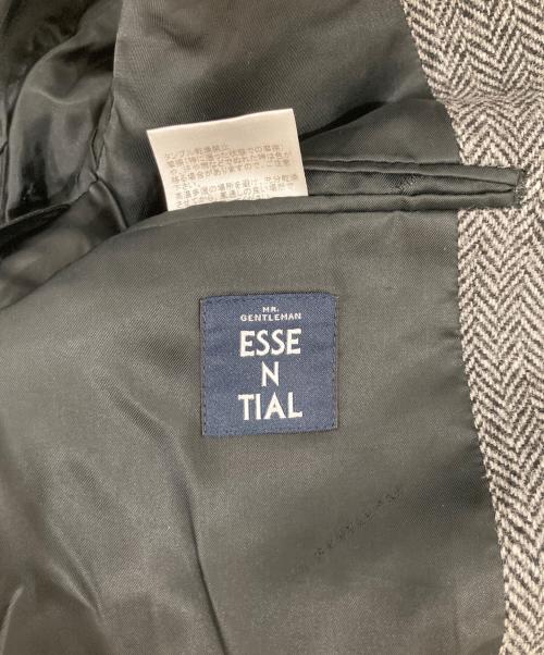 Mr.Gentleman（ミスタージェントルマン）Mr.Gentleman (ミスタージェントルマン) テーラードジャケット グレー サイズ:Mの古着・服飾アイテム