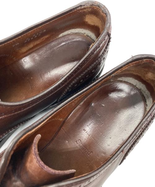 Allen Edmonds（アレン エドモンズ）Allen Edmonds (アレン エドモンズ) メダリオンシューズ ブラウン サイズ:７1/2の古着・服飾アイテム