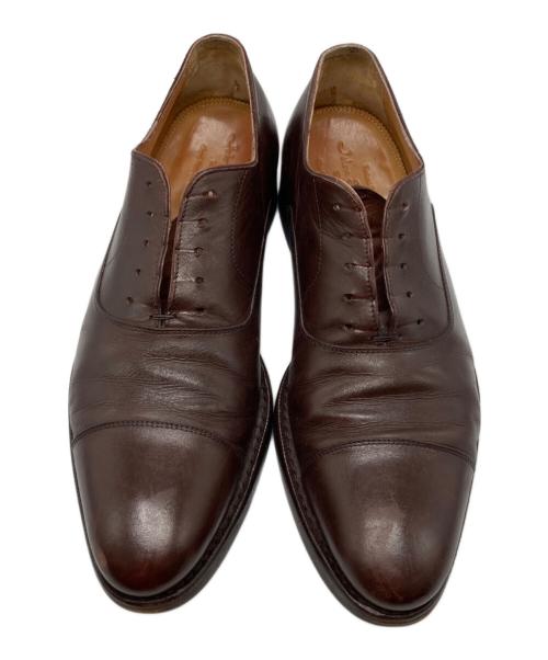 Jalan Sriwijaya（ジャランスリウァヤ）Jalan Sriwijaya (ジャランスリウァヤ) ストレートチップシューズ ブラウン サイズ:７1/2の古着・服飾アイテム