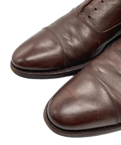 Jalan Sriwijaya（ジャランスリウァヤ）Jalan Sriwijaya (ジャランスリウァヤ) ストレートチップシューズ ブラウン サイズ:７1/2の古着・服飾アイテム