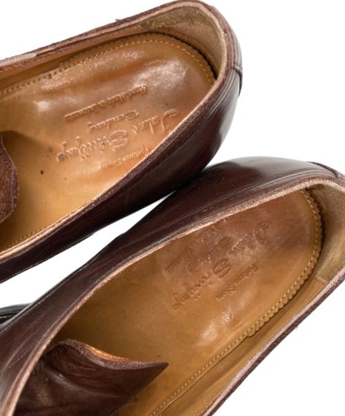 Jalan Sriwijaya（ジャランスリウァヤ）Jalan Sriwijaya (ジャランスリウァヤ) ストレートチップシューズ ブラウン サイズ:７1/2の古着・服飾アイテム