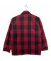CarHartt (カーハート) ジップアップウールジャケット レッド×ブラック サイズ:L：5000円