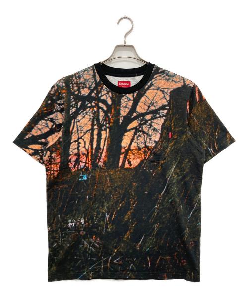 SUPREME（シュプリーム）SUPREME (シュプリーム) S/S Pocket Tee Woods ブラック サイズ:Mの古着・服飾アイテム