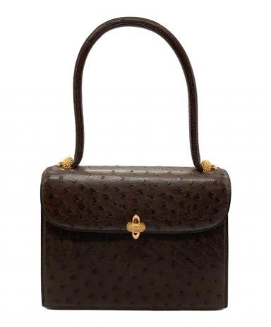 モラビト　オーストリッチ バック ヴィンテージ ブラウン モラビト オーストリッチ バック ヴィンテージ ブラウン