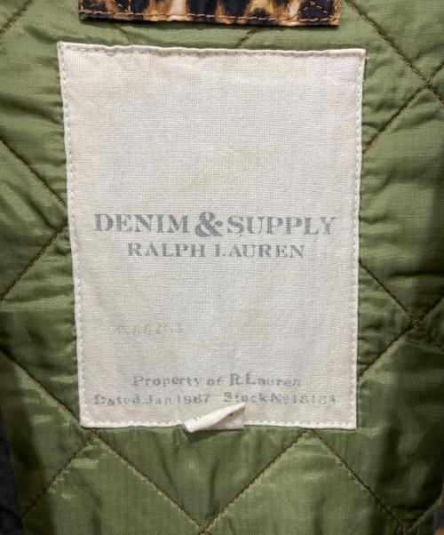 Denim & Supply Ralph Lauren（デニム＆サプライ ラルフローレン）Denim & Supply Ralph Lauren (デニム＆サプライ ラルフローレン) キルティングベスト ブラウン サイズ:Sの古着・服飾アイテム