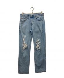 Calvin Klein Jeans（カルバンクラインジーンズ）の古着「ダメージデニムパンツ」｜インディゴ