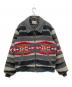 PENDLETON（ペンドルトン）の古着「native pattern wool jacket」｜グレー×レッド