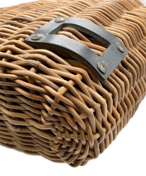 ebagos（エバゴス）ebagos (エバゴス) HIRAMEITA/カゴバッグ ベージュの古着・服飾アイテム