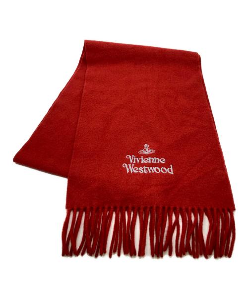 Vivienne Westwood（ヴィヴィアンウエストウッド）Vivienne Westwood (ヴィヴィアンウエストウッド) ウールストール レッドの古着・服飾アイテム