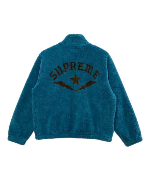 SUPREME（シュプリーム）Supreme (シュプリーム) Star Fleece Jacket ブルー サイズ:Lの古着・服飾アイテム