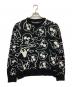 ICE CREAM（アイスクリーム）の古着「総柄ニット」｜ブラック