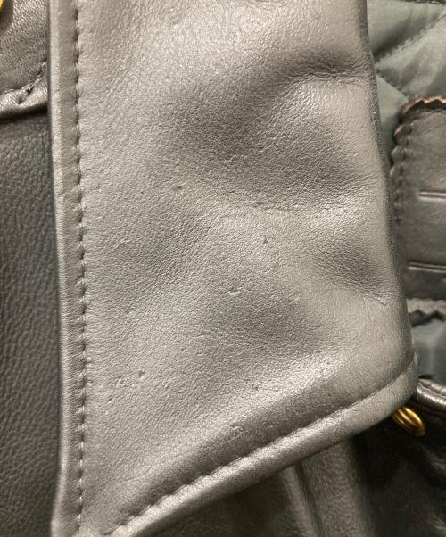 BRANDED GARMENTS（ブランデッドガーメンツ）BRANDED GARMENTS (ブランデッドガーメンツ) シカゴポリスレザージャケット/USA製 ブラック サイズ:40の古着・服飾アイテム
