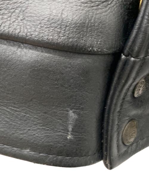BRANDED GARMENTS（ブランデッドガーメンツ）BRANDED GARMENTS (ブランデッドガーメンツ) シカゴポリスレザージャケット/USA製 ブラック サイズ:40の古着・服飾アイテム