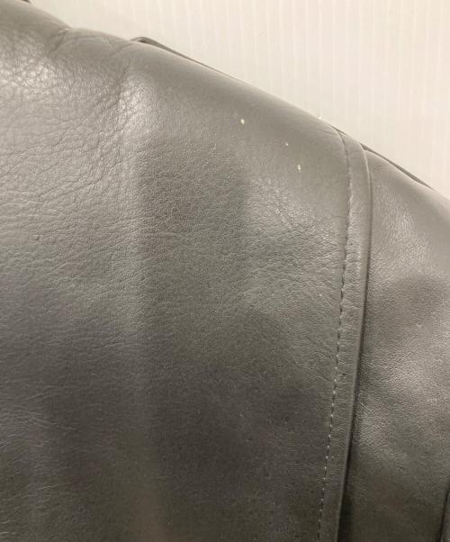 BRANDED GARMENTS（ブランデッドガーメンツ）BRANDED GARMENTS (ブランデッドガーメンツ) シカゴポリスレザージャケット/USA製 ブラック サイズ:40の古着・服飾アイテム