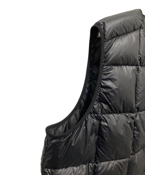 EKAL（エカル）EKAL (エカル) No Color Down Vest ブラック サイズ:Lの古着・服飾アイテム