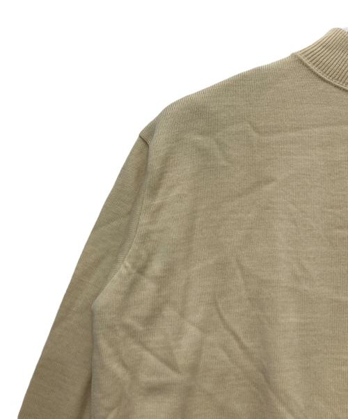 45R（フォーティファイブ・アール）45R (フォーティファイブ・アール) USモー度詰ニットソーのヨックネック ベージュ サイズ:2の古着・服飾アイテム