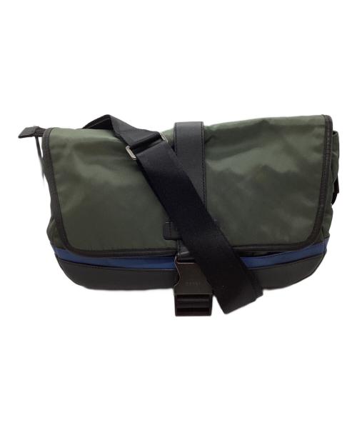 COACH（コーチ）COACH (コーチ) ナイロンショルダーバッグ オリーブの古着・服飾アイテム